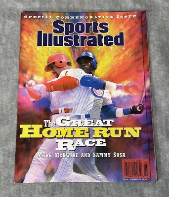#ad Sports Illustrated Special Commemorative Issue 10 7 98 Mark McGwire Sammy Sosa $4.99