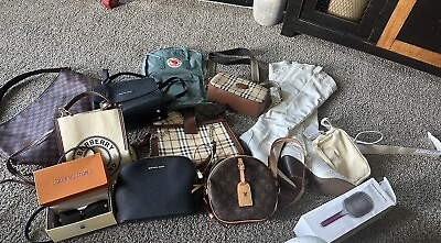 #ad purse and handbags used lot large $400.00