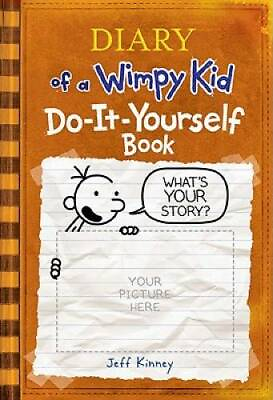 Diary of a Wimpy Kid Do It Yourself Book Hardcover By Kinney Jeff GOOD $3.54