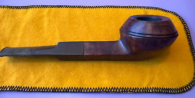 #ad GBD New Standard 9240 London Made Smoking Pipe Gold Pouch Vintage England J $149.95