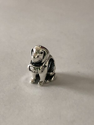 #ad St Bernard Dog Charm Authentic S925 Sterling Silver $26.95