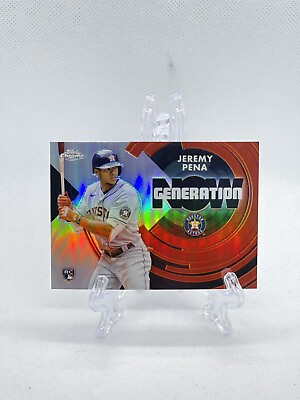 #ad 2022 Topps Chrome Update JEREMY PENA Generation Now Rookie RC Astros GN10 $2.00