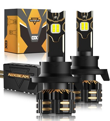 #ad AUXBEAM GX 120W 110W 70W H13 9008 LED Headlight Bulbs Hi Low Beam Super Bright $87.99