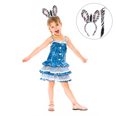 #ad Kids Animal Costume Zebra Headband Clothing Animals Halloween $7.79