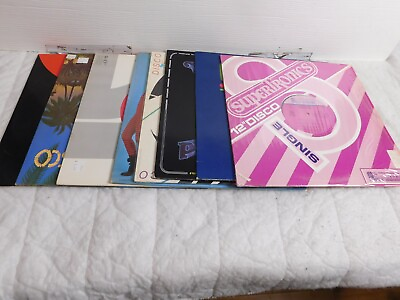 #ad LOT OF 8 ELECTRONIC HOUSE FREESTYLE Ramp;B SOUL FUNK HIPHOP 12quot;SINGLES A42 $19.99