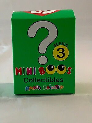 #ad TY Mini Boos Collectibles Series 3 Blind Green Box {New and Sealed In Box} $1.29