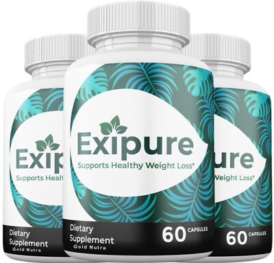 #ad 3 Pack Exipure Pills Max Strength Original Formula Weight Management $29.40