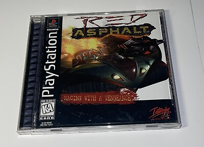 #ad Red Asphalt Racing with a Vengeance PS1 Sony PlayStation 1 $18.99