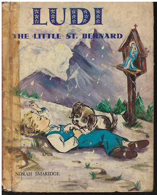 #ad LUDI The Little ST. Bernard by Smaridge Norah 1956 $40.00