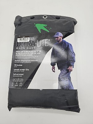 #ad FROGG TOGGS Mens Ultra Lite2 Waterproof Breathable Rain Suit SM MD BRAND NEW $17.99