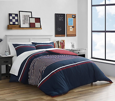 #ad Duvet Cover Set Cotton Reversible Bedding with Matching Shams Medium Weight for $149.63