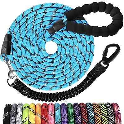 #ad Long Dog Leash 10 FT: Heavy Duty Rope Leashes for Dogs Training $14.65