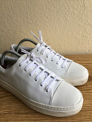 #ad COS Casual Streetwear Sneakers Rubber Sole White Women’s Size 9.5 US Pre Owned $75.00