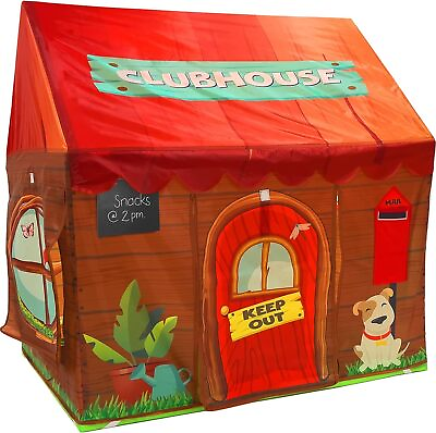 #ad Hapinest Clubhouse Indoor Play Tent Playhouse for Kids Boys and Girls Toddler US $34.00