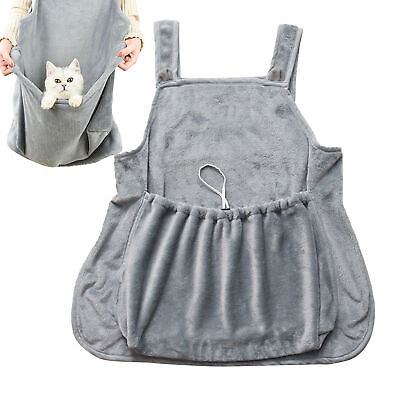 #ad Pet Carrier Apron Outdoor Travel Small Cat Dog Hanging Chest Bag Carrier Pouch $16.46