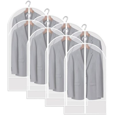 #ad Hanging Garment Bag Garment Cover 24#x27;#x27;X40#x27;#x27; Clothes Covers Protecting Dusts S... $23.88