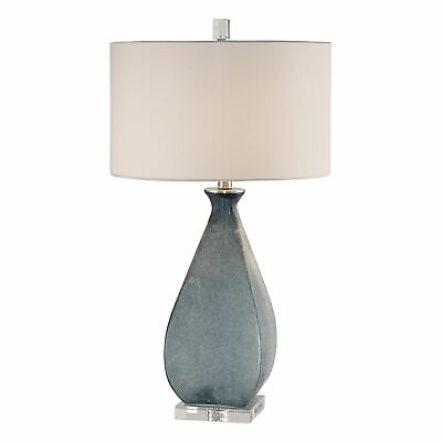 #ad Uttermost 27823 Atlantica Ocean Blue Lamp $378.40