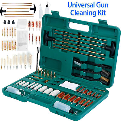 #ad Universal Gun Cleaning Kit for Rifle Pistol Shotgun Muzzleloader for any Caliber $13.65