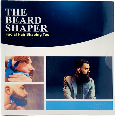 #ad Beard Shaping Comb Styling Template Men Mustache Beard Shape Tool Inbuilt Combs $8.10