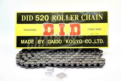#ad DID 520 x 120 Links Standard Series Non Oring Natural Drive Chain 520 120L $61.54