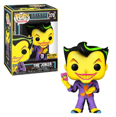 #ad Funko POP Heroes: Batman The Joker Black Light Hot Topic #370 $17.99