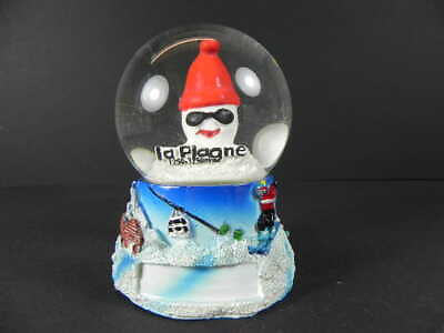 #ad Snow Ball La Plagne France Snow Globe Travel Souvenir 3 11 16in New $15.12