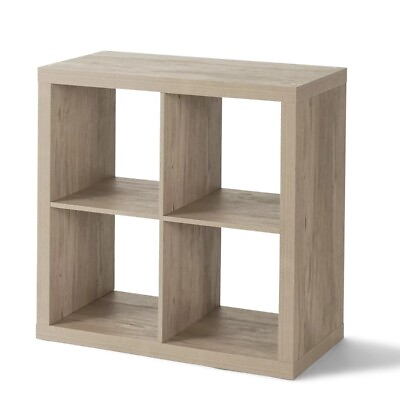 #ad 4 Cube Storage Organizer Natural $75.46