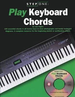#ad Step One: Play Keyboard Chords Book Cd Paperback By Vogler Leonard GOOD $4.86