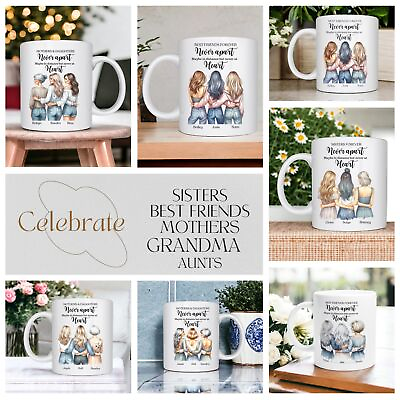 #ad Custom Personalised Best Friend Sisters or Family Mug AU $44.95