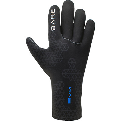 #ad Black XS Dive Gloves Bare 5mm S Flex Glove 055942BLK 05XS $56.99