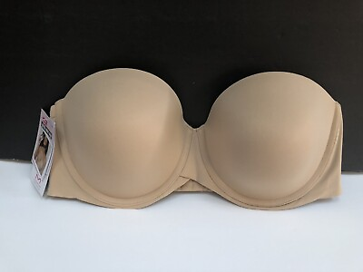 #ad Maidenform Bra 40D Nude Sweet Nothings Convertible Multiway Straps Bra New $11.98