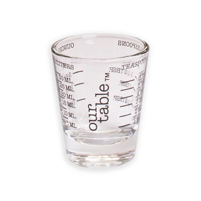 #ad Our Table 1oz Measuring Shot Glass 20 Measurements for Cocktails Home Bar $7.99