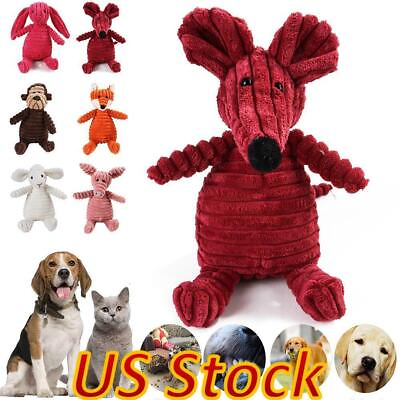 #ad Pet Dogs Chew Toy Squeaky Plush Dog Toy for Aggressive Chewers Plush Toys US $11.49