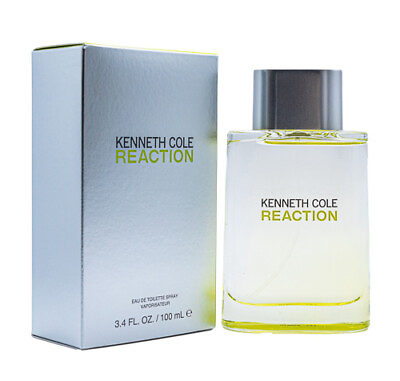 #ad Reaction by Kenneth Cole 3.4 oz EDT Cologne for Men New In Box $32.35