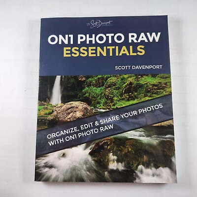 #ad ON1 Photo RAW Essentials Paperback Photography Book By Scott Davenport 2019 AU $185.00