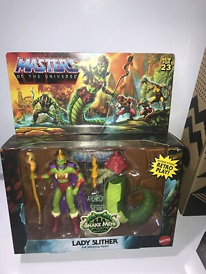 #ad Masters of the Universe Origins Lady Slither Action Figure MINT SEALED BOX $57.99