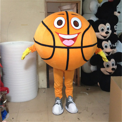 #ad Basketball Mascot Costume Unisex Mascot Costume Parade Suit【Top Sale】Party Dress AU $425.64