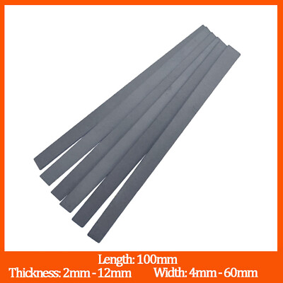 #ad For Turning Tool Processed Material Tungsten Steel Flat Bar Rod Strip 100mm Long $7.99