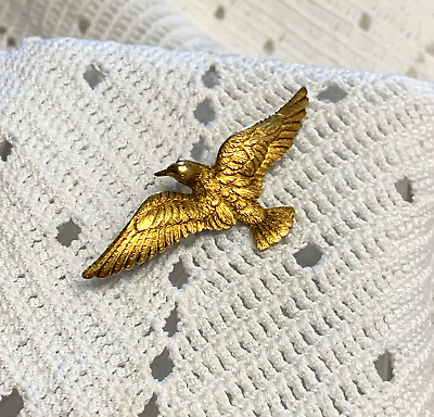 #ad Antique Victorian Bird SWALLOW BROOCH 15CT GOLD Circa Late 1800#x27;s 6.48grams $650.00