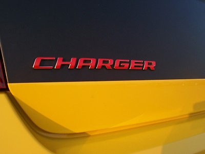 CHARGER Emblem Overlay Decal for 2006 2014 Dodge Charger $15.00