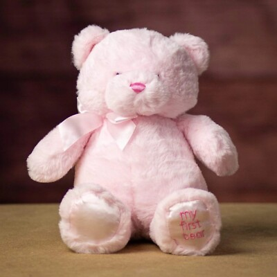 #ad 15” Pink Soft Plush My First Teddy Bear $14.49