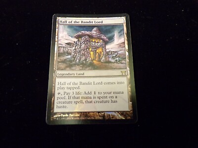 #ad HALL OF THE BANDIT FOIL CHAMPIONS OF KAMIGAWA EDITION MAGIC THE GATHERING CARD. $90.00