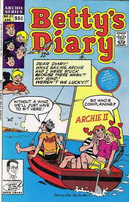 #ad Betty#x27;s Diary #27 VF NM; Archie Sailboat Cover we combine shipping $8.75