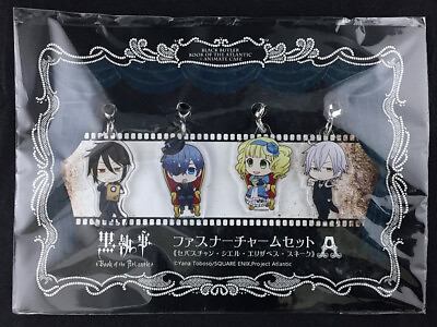 #ad Black Butler Book of the Atlantic Acrylic Fastener Charm set A animatecafe New $12.29