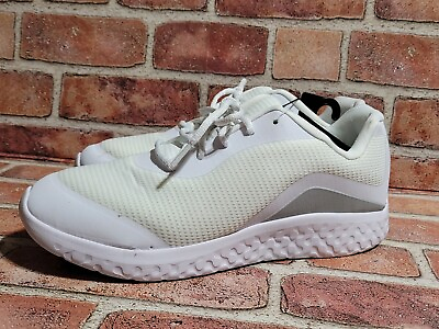 #ad Athletic Works Woman’s Cream Mesh Sneakers Tennis Shoes MEMORY FOAM Size 8 $13.00
