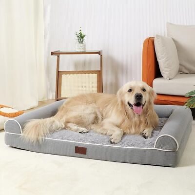 #ad Dog Beds for Large DogsWaterproof Lined Pet Bed Mat Removable amp; Washable Cover $71.99