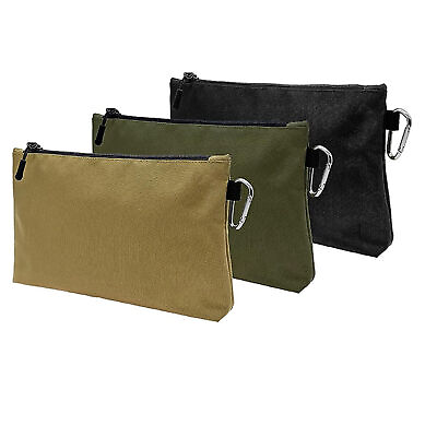 #ad Tool Pouch Zipper Bag Small Tool Bag Multipurpose Storage Radndon Color $10.61