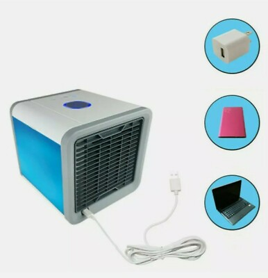 #ad Portable Mini Air Cooler Fan Air Conditioner Cooling Fan Humidifier AC US $19.95
