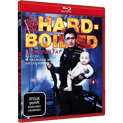 #ad John Woo: Hard Boiled Cover B Blu ray Chow Yun Fat Tony Leung Chiu Wai $52.69