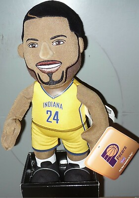 #ad PAUL GEORGE Indiana Pacers NBA Bleacher Creature Plush 10quot; Basketball Toy DMG PK $6.99